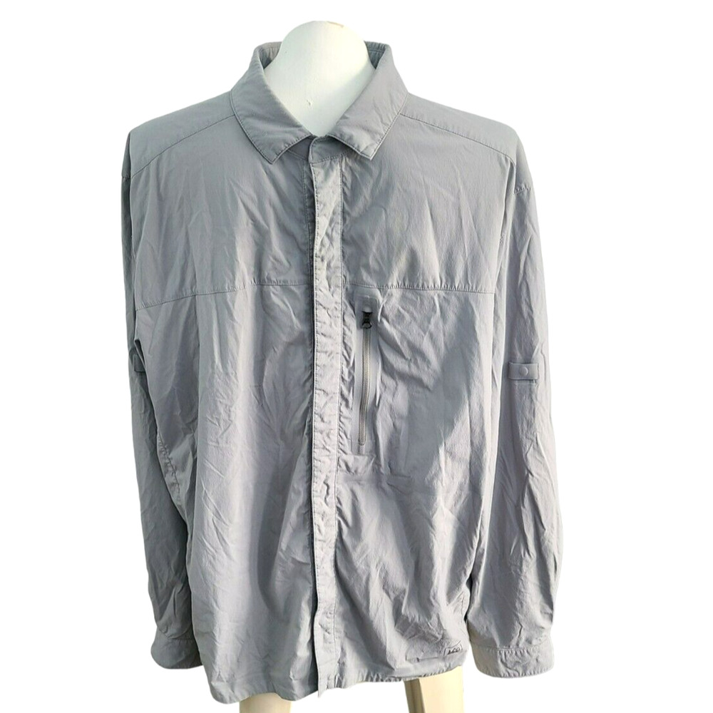 REI Snap Down Long Sleeve Shirt Size XL